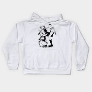 Tank Girl² (Monochrome) Kids Hoodie